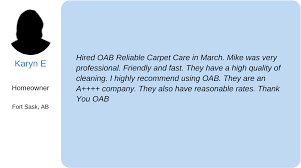 oab reliable carpet care inc