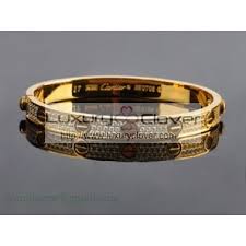 cartier yellow gold love bracelet with