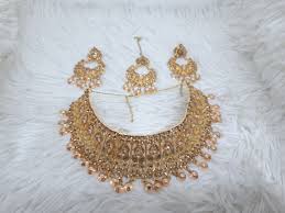 gold plated indian jewelry earrings