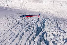 twin glacier helicopter flight