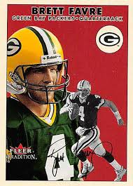2007 topps brett favre collection #bf24 brett favre: Brett Favre Football Card Green Bay Packers 2000 Fleer Tradition 158