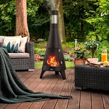 apollo outdoor wood burner chimnea