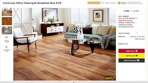 brazilian koa vinyl plank flooring