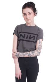logo charcoal t shirt impericon