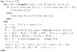 code for octave matlab for integration