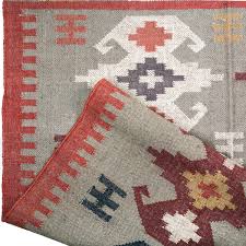 jute kilim handwoven rugs for home