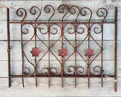 Antique Garden Fence Wrought Iron