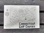 Connecticut Golf Courses Map 11x17 - Etsy Ireland