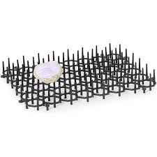 Plus, low and behold it'll actually allow you to display your plates and make them easily accessible. 10 Pack Rock Art Drying Rack For Painting Storage Diy Crafts Black 8 X 6 Inches Walmart Com Walmart Com