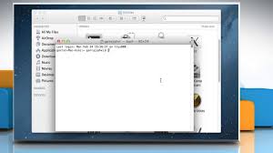 Mac Desktop With Text For Notes ...