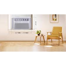 vissani 10 000 btu 115 volt window air conditioner for 450 sq ft rooms in white