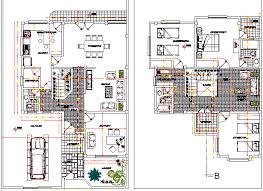 House Floor Plan Layout Dwg File