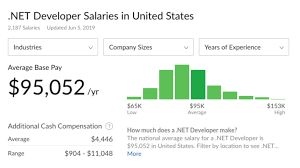 Dot Net Developer Programmer Salary