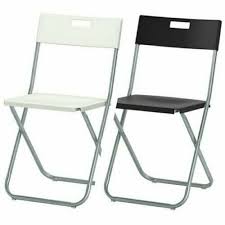 New Ikea Folding Chair Gunde White
