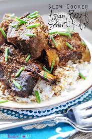 slow cooker asian short ribs easy
