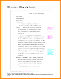 Apa Style Format For Research Paper Pdf Example With Table Of