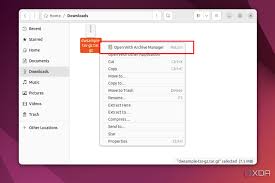 extract and install a tar gz file on ubuntu
