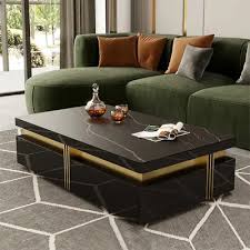 Modern Coffee Table With Storage In