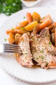 instant pot pork chops with carrots and