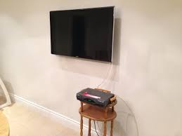 Hide The Converter For A Tv Mounted