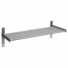 stainless steel wall shelf rack holder