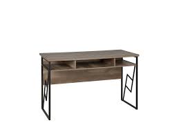 Get free shipping on qualified dark wood desks or buy online pick up in store today in the furniture department. Home Office Desk 120 X 60 Cm Dark Wood And Black Forres Beliani Co Uk