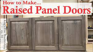 raised panel doors with solid wood