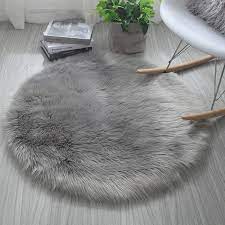faux fur rug imitation fleece fluffy