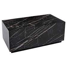 Black Marble Coffee Table Clearance 60