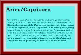 Capricorn And Aries Compatibility Zodiac Compatibility Test