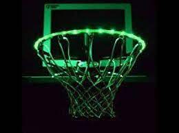 outdoor basketball hoop lights