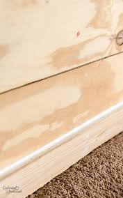 how to paint baseboard trim with carpet