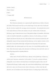 Mla Format Of An Essay Format For Essay Unique Format Essay Template