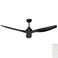 Bahama Dc Ceiling Fan 52 In Black With