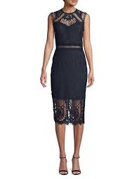 Occasion By Dex Womens Sleeveless Lace Dress Navy Size