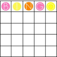 Free Bingo Card Template Large Printable Blank Bingo Cards