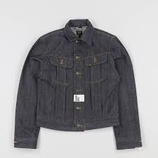 Lee 101 Rider Denim Jean Jacket Dry Indigo Slim Fitting 78 00