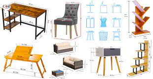 standard dimensions for furniture design