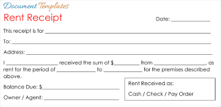 Deposit Receipt Sample Under Fontanacountryinn Com