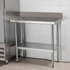 We did not find results for: Regency 18 X 36 18 Gauge 304 Stainless Steel Commercial Work Table With 4 Backsplash And Galvanized Undershelf