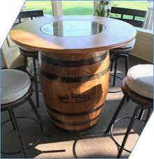 Table Top For Wine Barrel