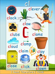 cl words cl phonics poster free