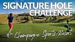 3 HOLE GOLF CHALLENGE - 6 Point Game at Champagne Sports Resort ...