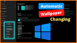 auto change wallpapers in windows 11