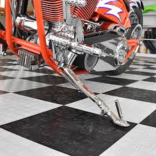 how large is a motorcycle garage mat