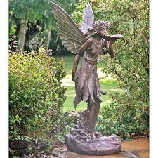 standing fairy resin garden statue