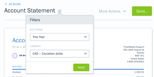 What Are Client Account Statements Freshbooks