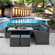 Topmax Patio Furniture Set Outdoor