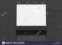 Blank Landscape Tabletop Flip Chart Easel Binder Or Calendar