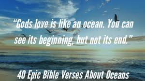 verses about the oceans